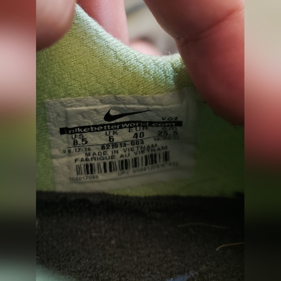 Nike Metcon 2 Platinum Green Blue 2016 - Picture 3 of 3